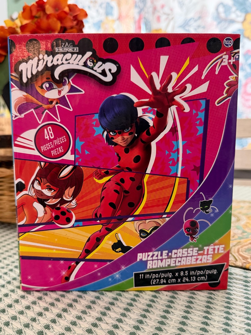 New Miraculous Ladybug 48 Pc 11 in x 9.5 in Puzzle #1066-1070

Children’s puzzle
